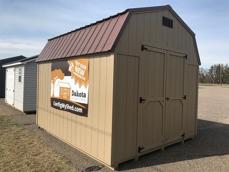Dakota Storage Buildings' Brainerd, Minnesota Shed Display Lot